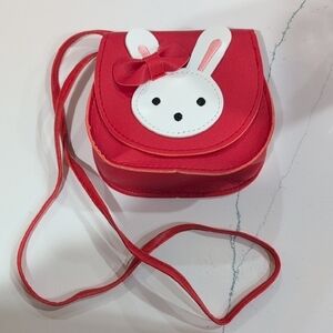 Little Kids Mini Red Bunny Bag